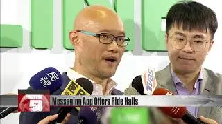 Messaging app enters ride-hailing game