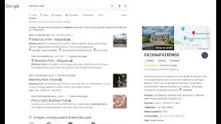 DSI. Google Easter Eggs. Chapitre 7. Bletchley Park