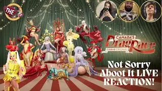 🎪ЖИВАЯ РЕАКЦИЯ Not Sorry Aboot It (ремикс) с участием Lemon! | Канадские гонки Drag Race, 6 сезон...