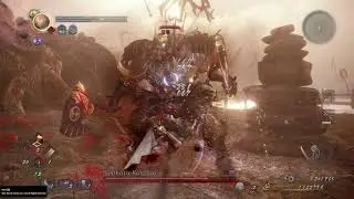 Nioh 2: slicing bosses with the Water Sword technique