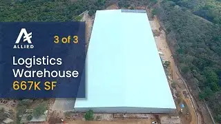 Largest industrial park warehouse in Central America | Pre fabricated buildings (Part 3)