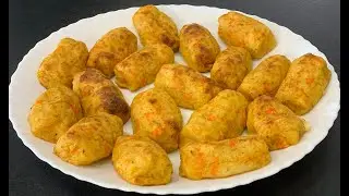 The healthiest vegetable cutlets! No oil from broccoli, carrots, and potatoes!