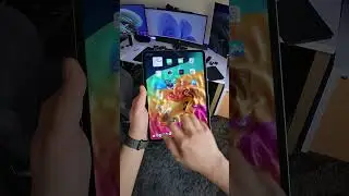 Liquid Crystal Display (LCD) with extra liquid  #reels#ipad #satisfying