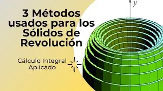 Sólidos de Revolución : Métodos de Discos, Arandelas y Capas