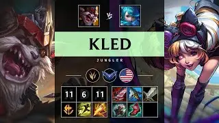 Kled Jungle vs Gwen - NA Diamond Patch 25.06