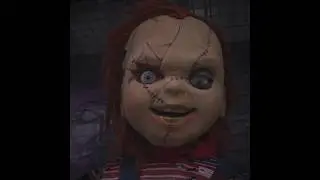 Scarred Chucky Halloween Animatronic at Home Depot