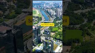 Experience the beauty of S&atilde;o Paulo, Brazil in 4K. #fyp #explore #vacation #travel #saopaulo #brazil