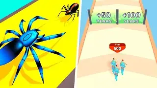 Insect Evolution 3D vs Crowd Evolution  - Max Level Gameplay (Part 1)