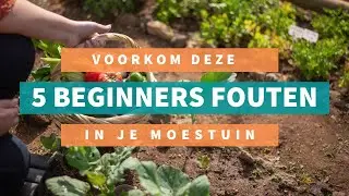 5 veelgemaakte beginnersfouten bij een moestuin (+ hoe je ze voorkomt!) 🌱