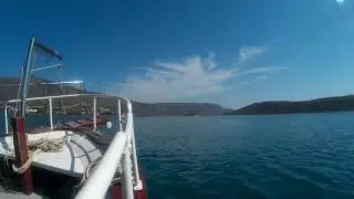 boat trip from Elounda to fortress Spinalonga (Crete)