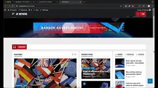 Drag & Drop Header & Footer Builder &mdash; MoreNews Customizer (Search, Menus, Widgets, Copyright, Ads)