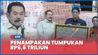🔴Penampakan Tumpukan Rp6,6 Triliun Uang Sitaan Satgas PKH Diserahkan ke Presiden Prabowo