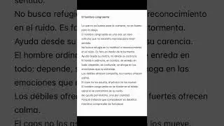 El hombre congruente
