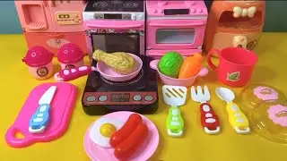 6 MINUTES SATISFYING WITH UNBOXING MINI KITCHEN SET TOYS | TOYS ASMR no music 