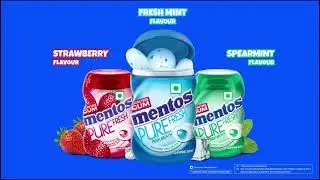 Mentos Chewing Gum, now in a pocket bottle 💙