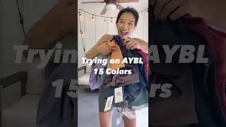 Trying on AYBL Balance V2 Shorts 15 colors #aybl  #balancev2