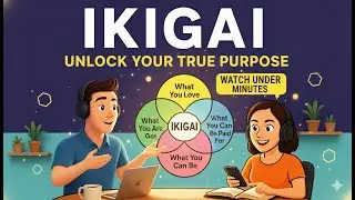 Ikigai Explained in Podcast Style |Find Your True Life Purpose| Hindi Book Summary