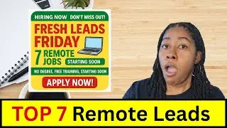 Make Money Monday: 7 Remote Jobs Hiring This Week | No Degree, Paid Training