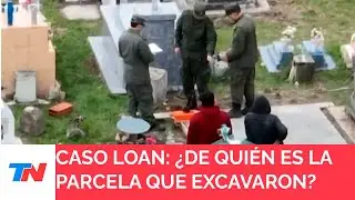 CASO LOAN: La Policía Federal realiza excavaciones en el cementerio de 9 de Julio