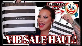 SEPHORA VIB SALE HAUL  // FALL 2021 PT. 1