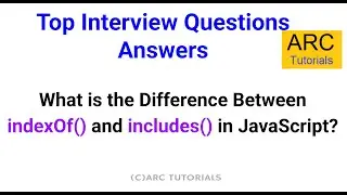 JavaScript Interview Question Answer Series |Difference Between indexOf() and includes() #javascript