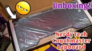 Play PC on the couch with this Lapboard - NerdyTec Couchmaster Unboxing!