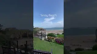 Tenby Beach is a beautiful spot on the southern coast of Wales
