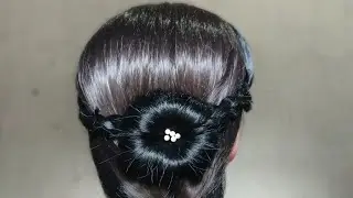 bridal hairstyles #wedding #hair #EasyHairstyle #TrendingHairstyles #QuickHairstyle #Simple #alisha😁