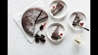 Kladdkaka. Tarta Sueca de Chocolate #shorts