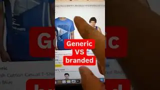 Selling GENERIC VS BRANDED PRODUCTS, which is best for ecommerce sellers? #ecommercetips