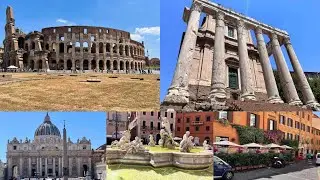 Explore Rome & Vatican City  | Rome Travel Vlog | Euro Trip #rome #vatican