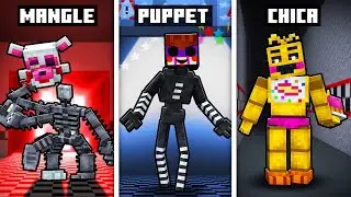 Minecraft... MAS Temos RAÇAS do PUPPET ANIMATRONIC!! ‹ DONAT3LO ›