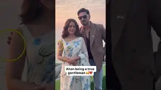 Ahan Shetty & Anya Singh at the song launch of Border 2....  #anyasingh #ahanshetty #e24