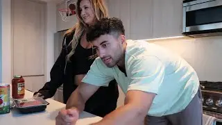 Cooking with Carly Lawrence and Isaac Francis !!