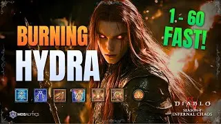 Достигните 60-го уровня с этим магом Гидры в 10-м сезоне Diablo 4!