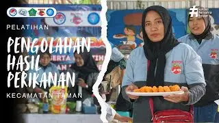 Pelatihan Pengolahan Hasil Perikanan  Kecamatan Taman Di P2MKP Fish Boster Centre
