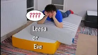 leesa vs eve mattress comparison review 2018 - UK foam mattresses
