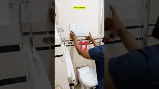 Geberit Flush Plate Button How To Remove It Correctly #youtubeshorts #geberit #bathroom #subscribe