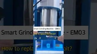 How to Replace the Drill Bit on JCID EM03 Smart Grinding Machine #jcid #cncmachine #em03