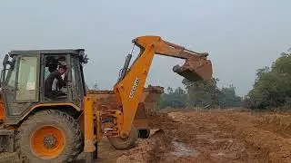 ESCORTS DIGMAX II MACHINE PAKMAIL SOIL CLAY MUD MIXER