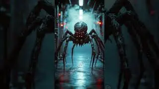 I Built A Spider Queen Robot 🤖👑 | The Ultimate Mechanical Beast #shorts