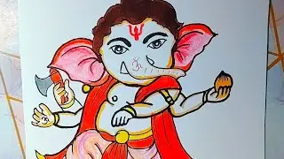 G. R. Art Painting is live!art#om Ganpati Bappa #drawing#Shri Ganesh drawing#art# video
