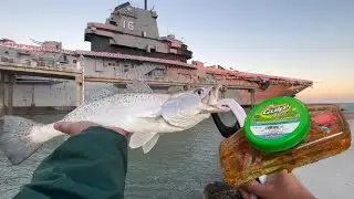 Catching trout on gulp shrimp(New bp)