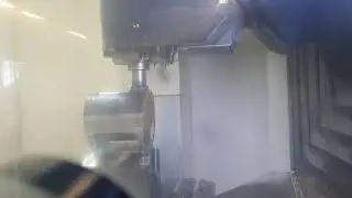 #CNC Milling Machine DMG Duoblock fun! #WalterTools HNHF070507-D57 WKP25S heavy machining