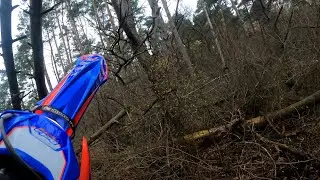 Enduro Fun Beta 250 RR Racing  Leśne podjazdy