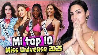 TOP 10 Swimsuit Miss Universe 2025 &bull; Mi an&aacute;lisis REAL como concursante