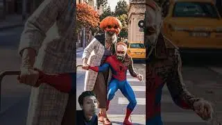spidermn 54 #Shorts #YouTubeShorts #AI #SuperheroAI #Animasi3D #Kartun3D