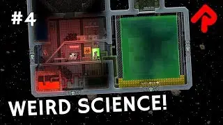 Weird Science Laboratory! | Let's play Starbound Haunted Station ep 4