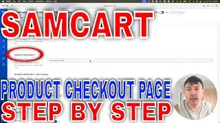 ✅  How To Link SamCart Course To Product Checkout Page🔴