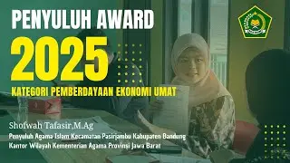 IRT Paham Investasi Umat Jadi Mandiri - Kategori Pemberdayaan Ekonomi Umat - PAI Award Nasional 2025
